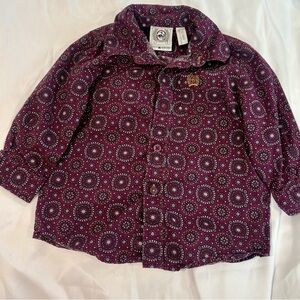 Baby boy cinch shirt